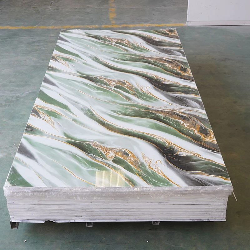 Waterproof And Stone Resistant UV Marble Decorative Panel suppliers